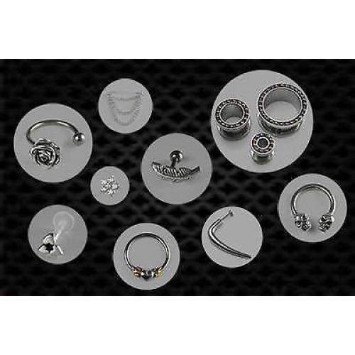 ~ Piercing ? +5000 modellen tong navel helix oor lip tepel