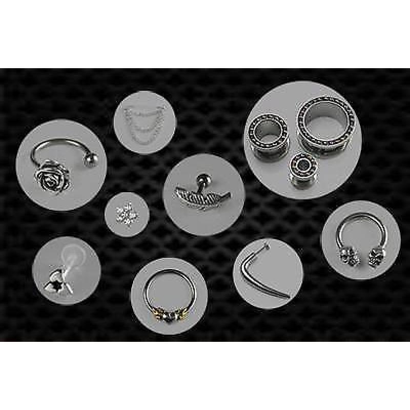 ~ Piercing ? +5000 modellen tong navel helix oor lip tepel