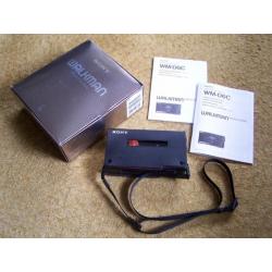 SONY WM-D6C WALKMAN Professional Stereo Cassette Recorder