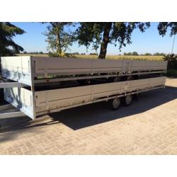 Hulco Medax grote Plateauwagen 4 - 5 of 6 meter KWALITEIT