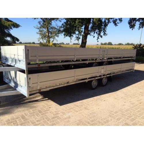 Hulco Medax grote Plateauwagen 4 - 5 of 6 meter KWALITEIT