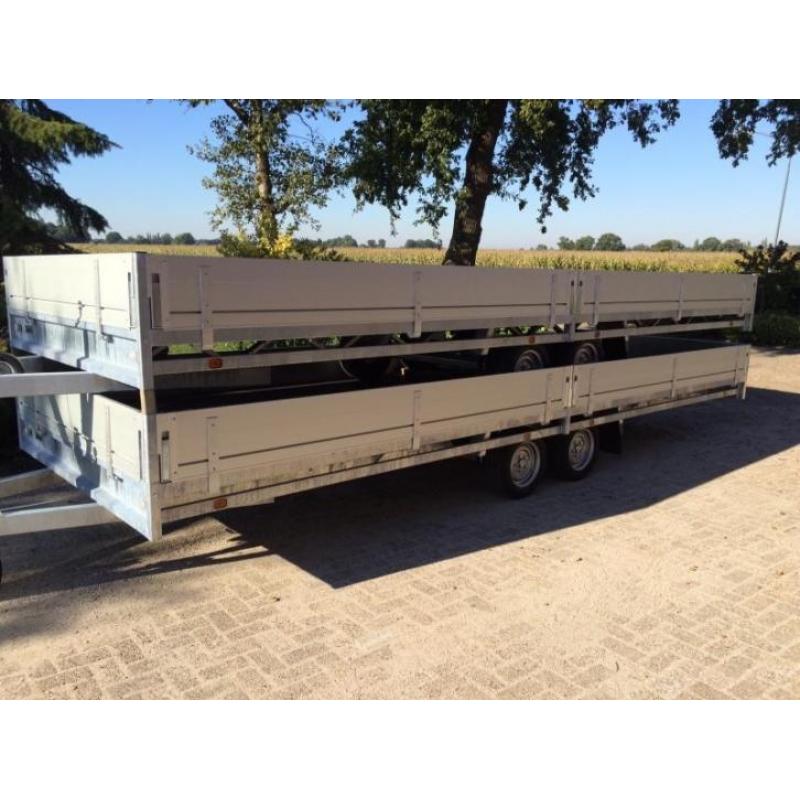 Hulco Medax grote Plateauwagen 4 - 5 of 6 meter KWALITEIT