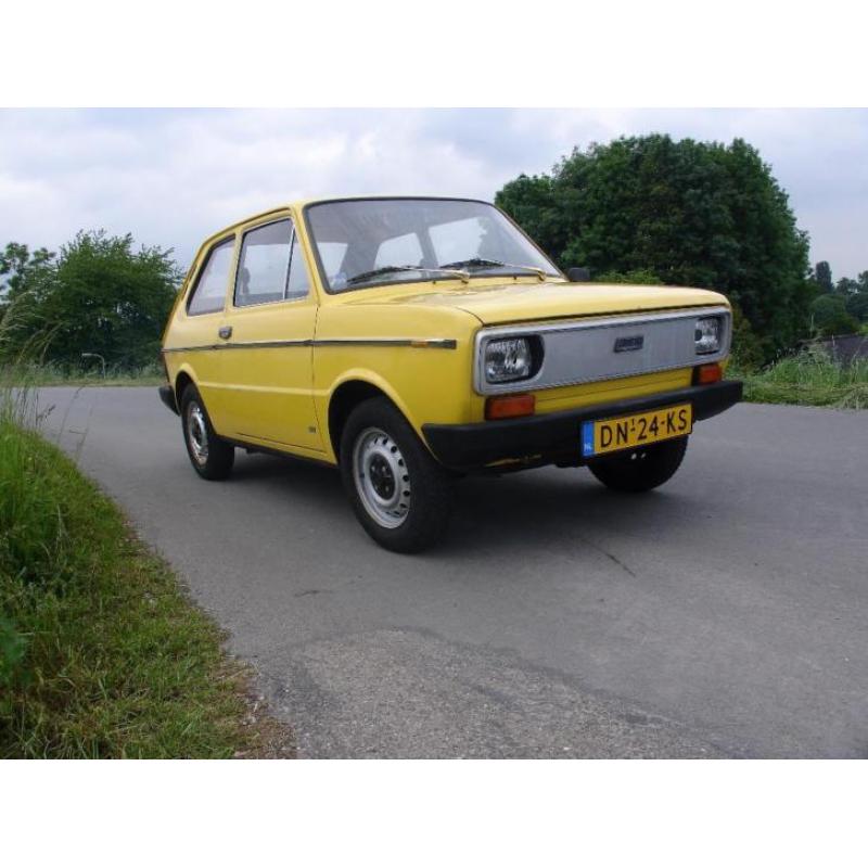 Fiat 133 0.8 Seat DE Luxe 1979 Geel