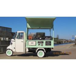 Piaggio Ape TUKTUK Verkoopwagen of foodtruck op maat gemaakt