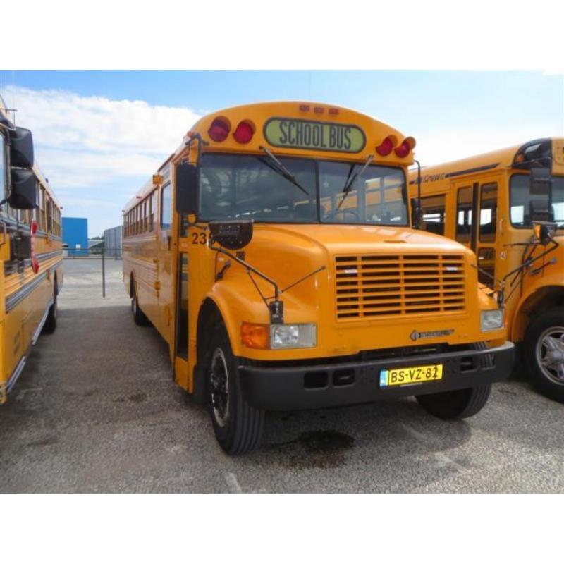 Amerikaanse Schoolbus te koop voor personenvervoer of promo