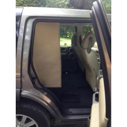 Landrover Discovery III en IV grijs kenteken ombouw en sets