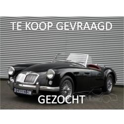 Gezocht MGA MGB MGC MG A MG B MG C