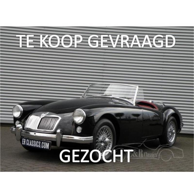 Gezocht MGA MGB MGC MG A MG B MG C