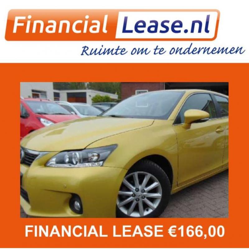 Ondernemer? Lexus CT v.a. 166.00 p/m