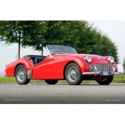 Triumph TR3A in zeer goede staat. Keuze uit 4 stuks