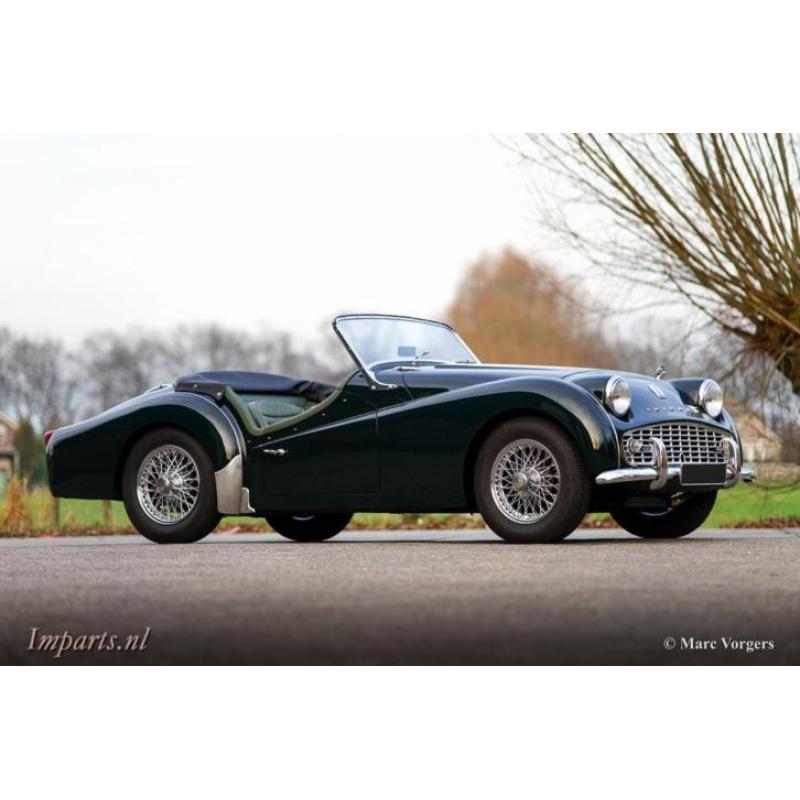Triumph TR3A in zeer goede staat. Keuze uit 4 stuks