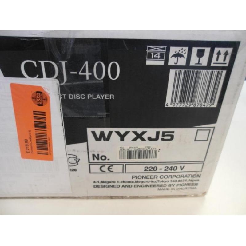 Pioneer CDJ 400 PRO DJ