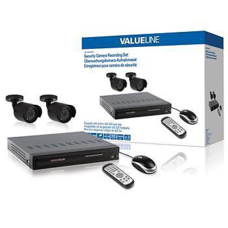 CCTV Beveiligings en bewakings camera systeem met recorder