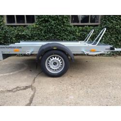 Nieuwe Motortrailer Motoraanhangwagen HUMBAUR.