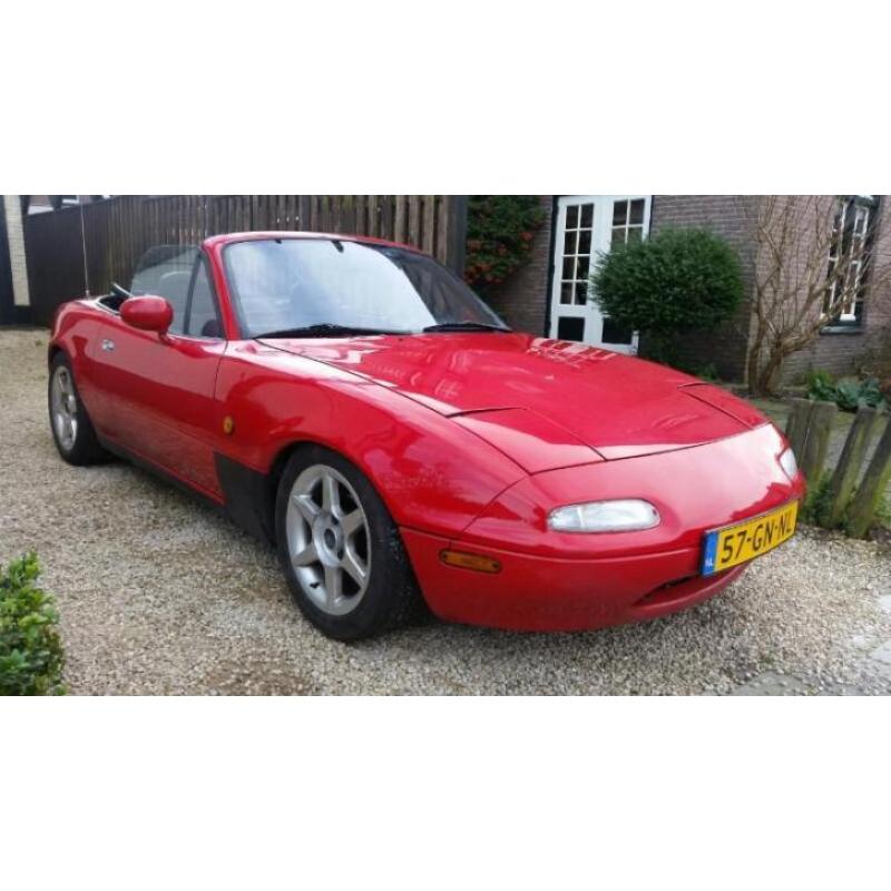 Mazda MX5 1.6 U9 1992 Rood MX-5 Miata