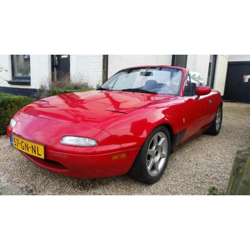 Mazda MX5 1.6 U9 1992 Rood MX-5 Miata