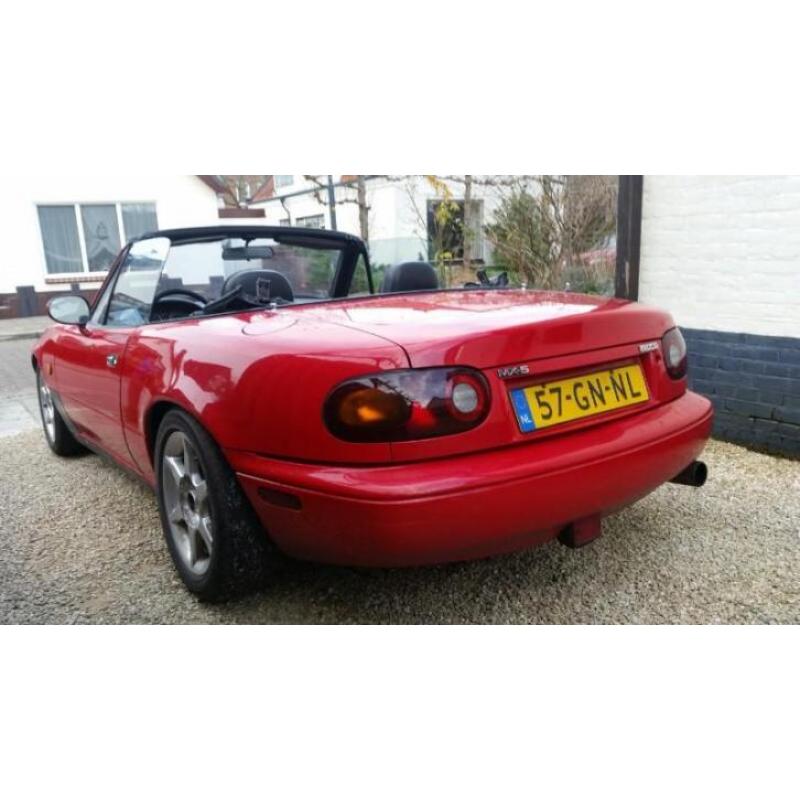 Mazda MX5 1.6 U9 1992 Rood MX-5 Miata