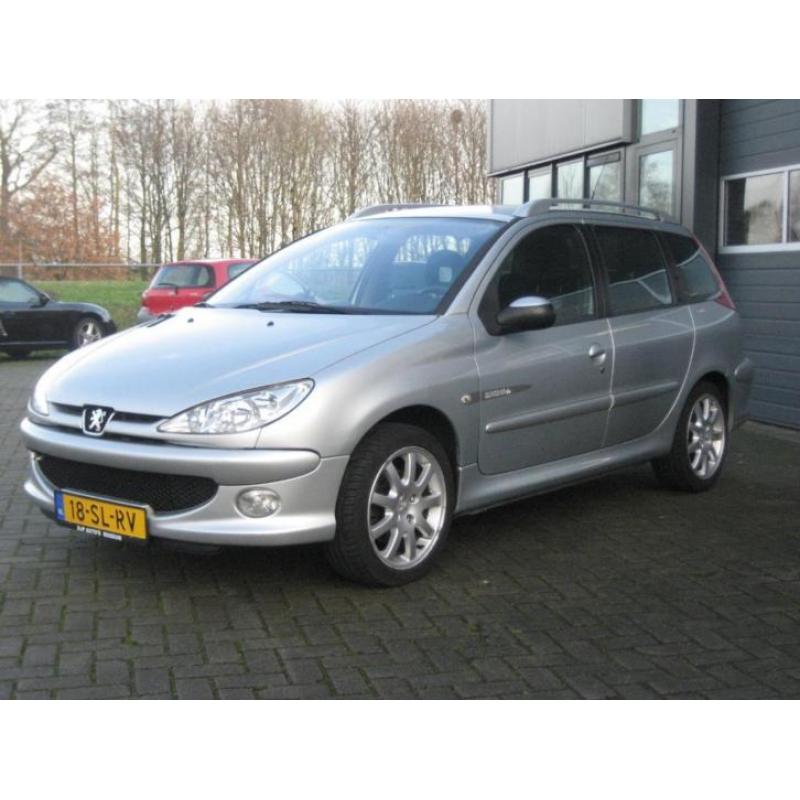 Peugeot 206 1.6 16V SW 2006 Quicksilver Airco / Trekhaak Etc