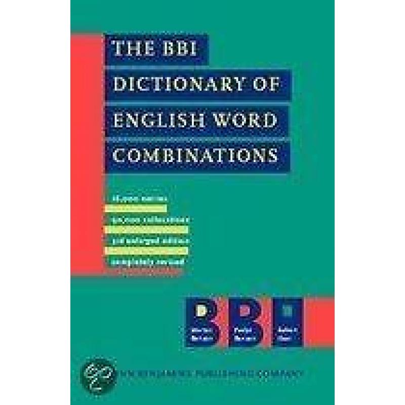 9781556195211 The BBI dictionary of English word combination