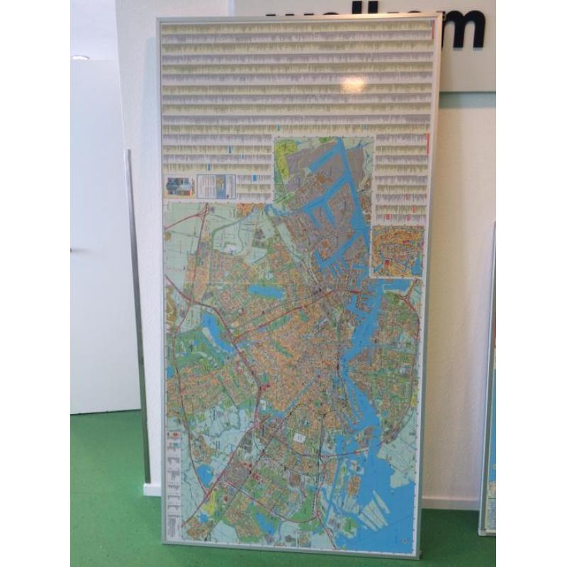 Landkaart Nederland & Amsterdam