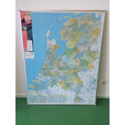 Landkaart Nederland & Amsterdam