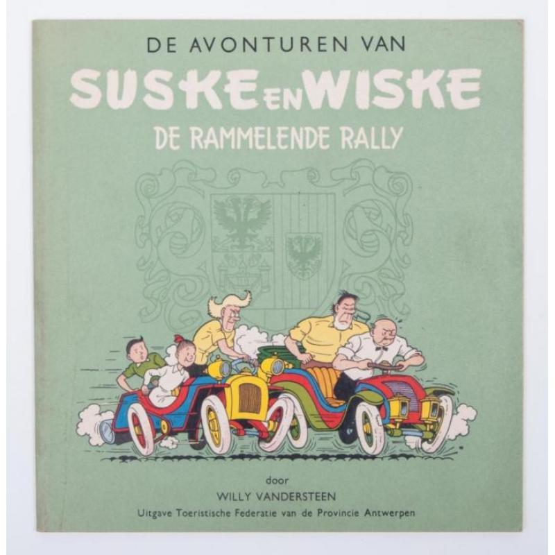 7 juni! Zeldzame strips en originele tekeningen