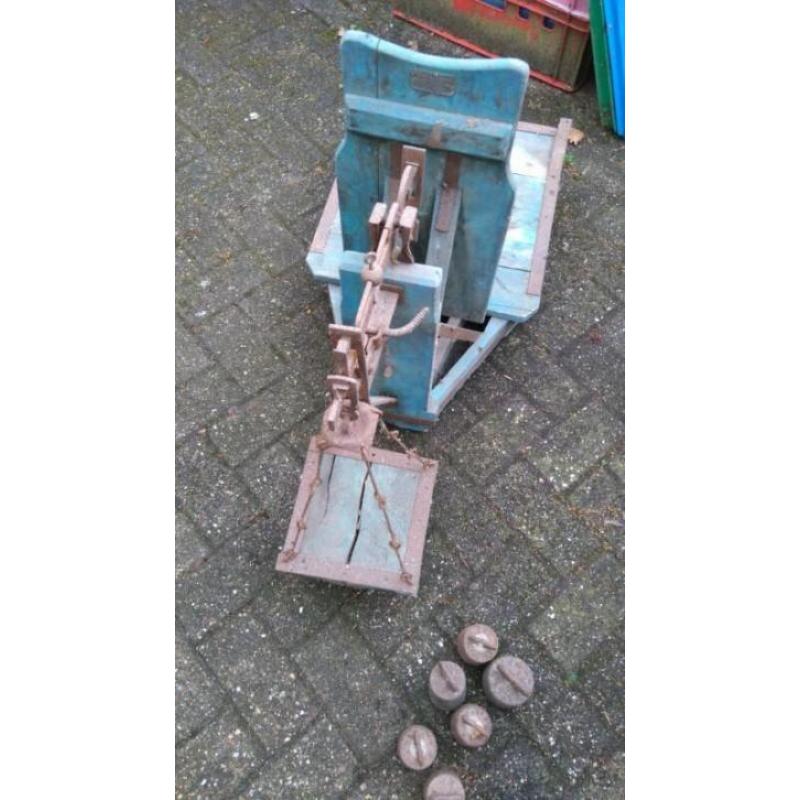 Weegschaal bascule