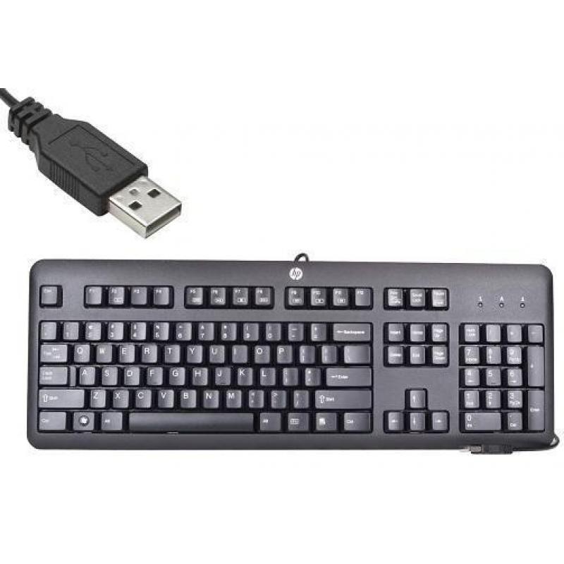 Partij HP USB Toetsenborden Nieuw