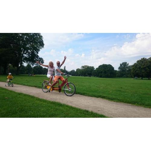 Tandem verhuur voor groepen,ook elektrische tandems