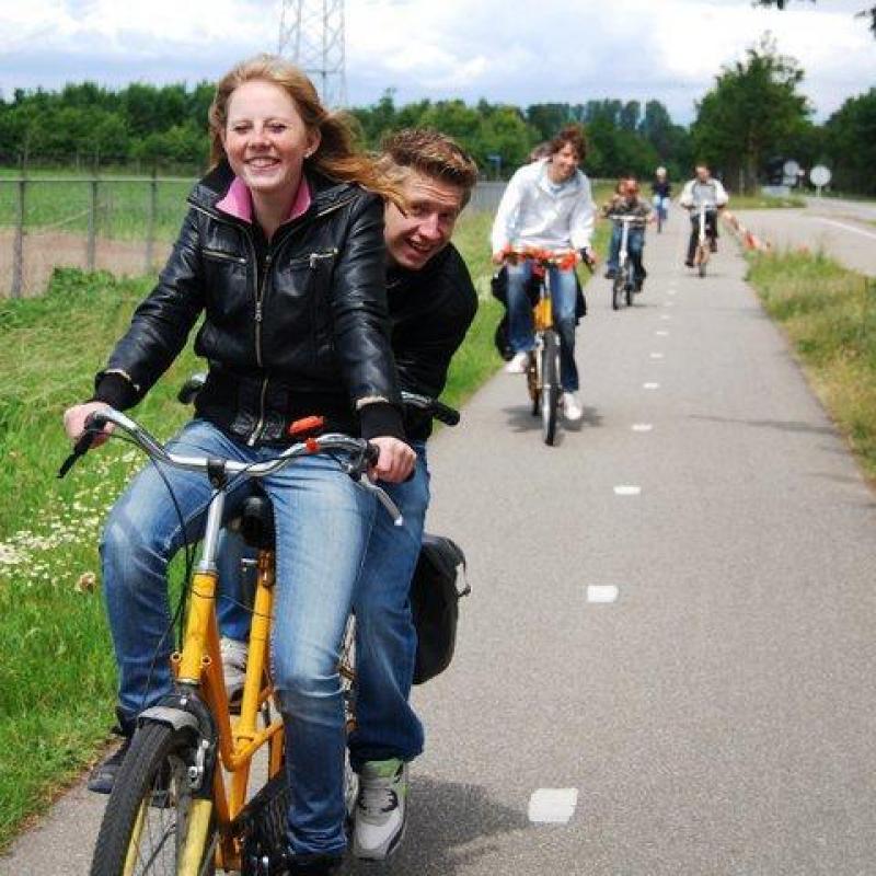 Tandem verhuur voor groepen,ook elektrische tandems