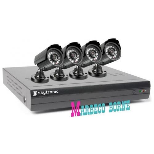Camera bewaking DVR set, Security 4 camera's, 500GB HDMI