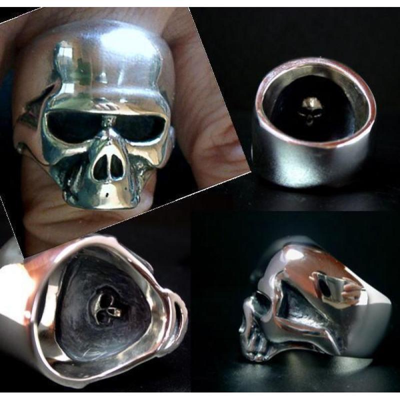 Keith Richards Skull Ring 1988 1:1 nieuw
