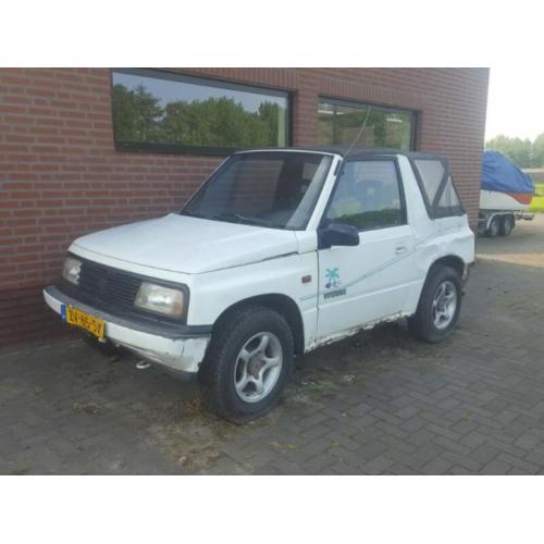 Suzuki Vitara 1.6 JLX Cabrio 4WD U9 1991 Wit
