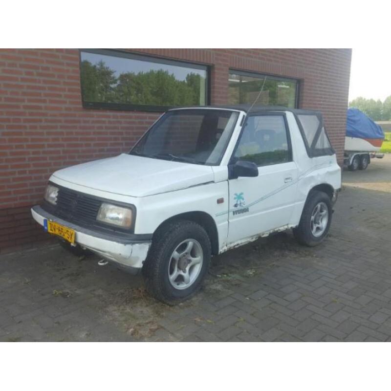 Suzuki Vitara 1.6 JLX Cabrio 4WD U9 1991 Wit