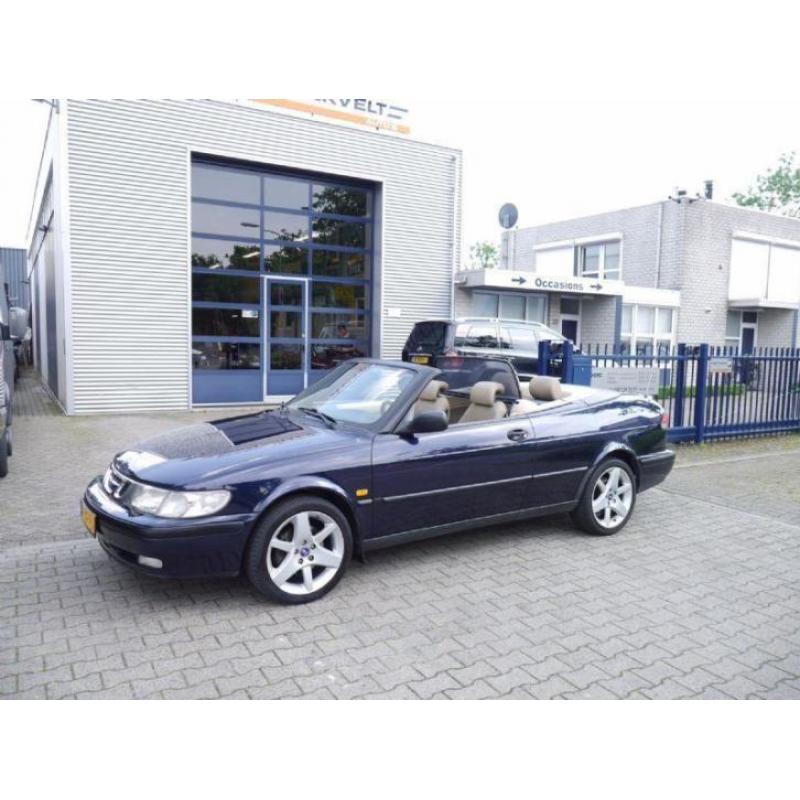 Saab 9-3 Cabrio 2.0t SE 131000KM ! AIRCO LEDER FISCAAL VRIEN