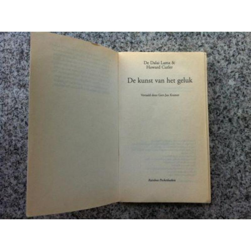 De kunst van het geluk (Dalai Lama) 2001*