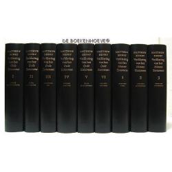 Matthew Henry Bijbelverklaring 9 dln. € 399 / 2 dln. € 195