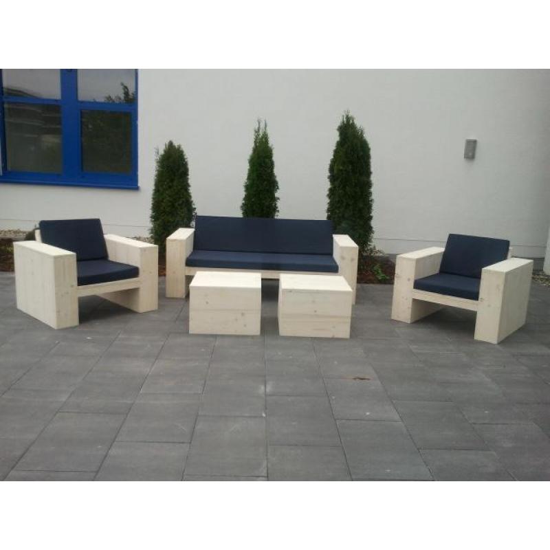 Tuintafel Steigerhout Loungeset Hoekloungebank ACTIE ACTIE
