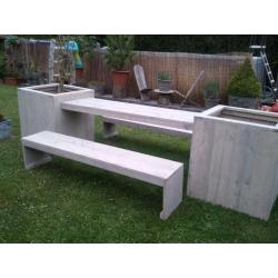 Tuintafel Steigerhout Loungeset Hoekloungebank ACTIE ACTIE
