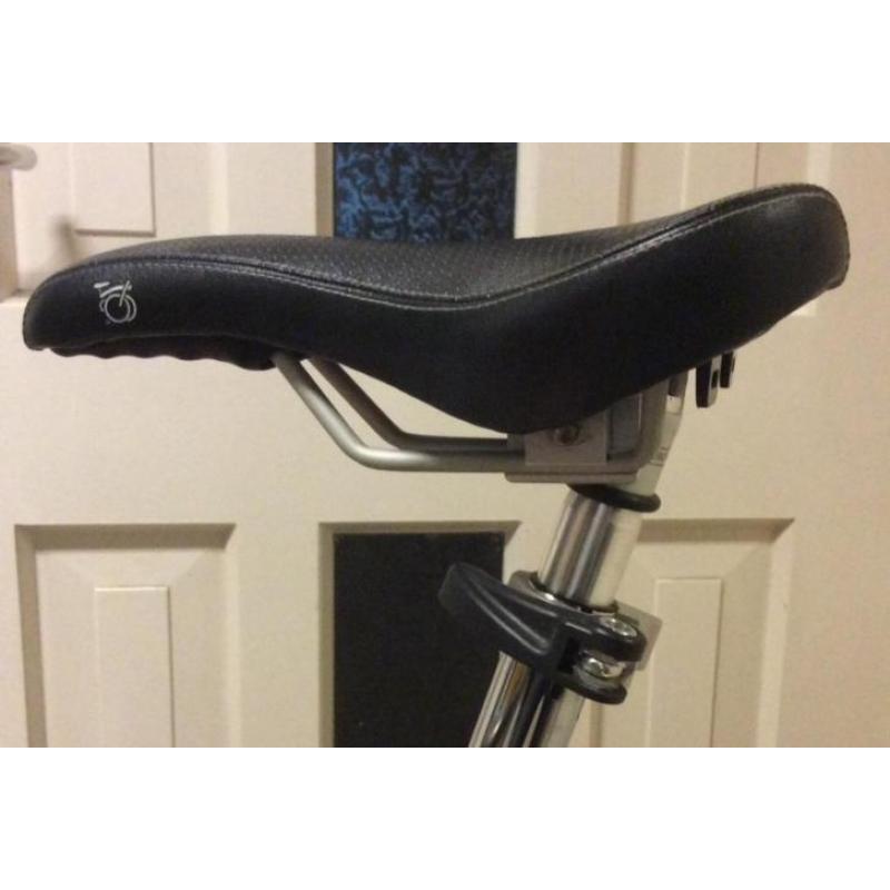 Te koop: prachtige sport titanium Brompton vouwfiets.