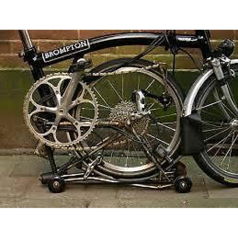 gezocht brompton vouwfiets mag defect zijn evt voor onderdel