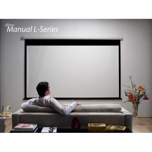 IVISIONS Manual Series projectieschermen vanaf EURO 69,00