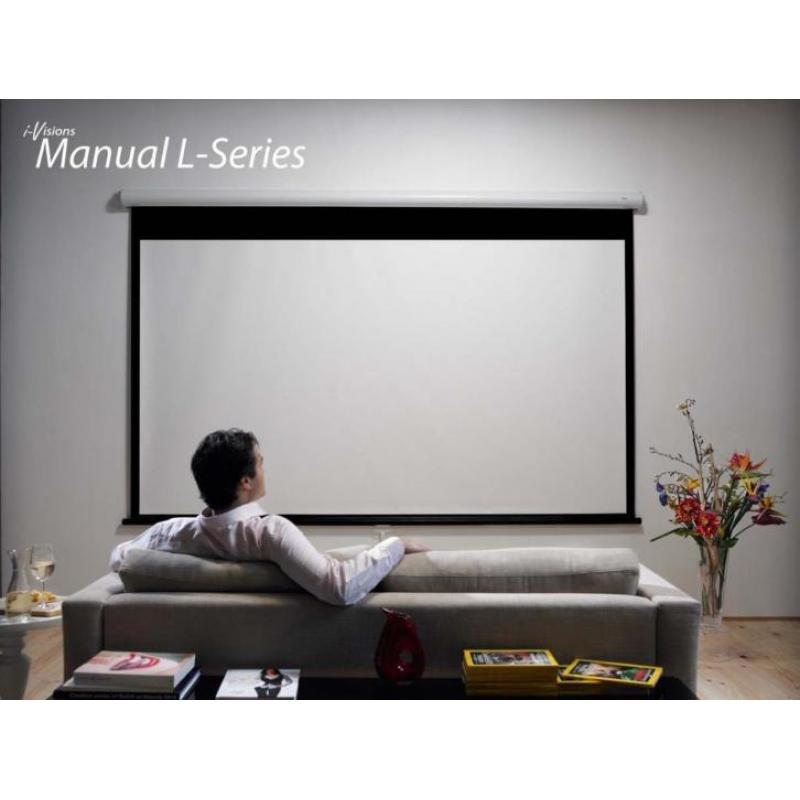 IVISIONS Manual Series projectieschermen vanaf EURO 69,00