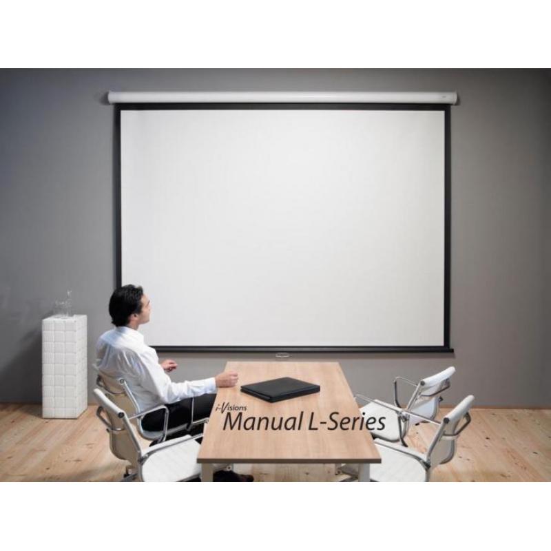 IVISIONS Manual Series projectieschermen vanaf EURO 69,00