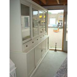 *WHITE WAH cabinet 280 cm 4-schuifdeuren nu €1749,00***