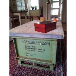 Salon tafel, Stapelbak, Industrie, Industrieel, Fabrieks,