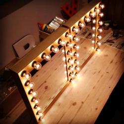 Hollywood spiegel met verlichting!