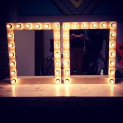 Hollywood spiegel met verlichting!