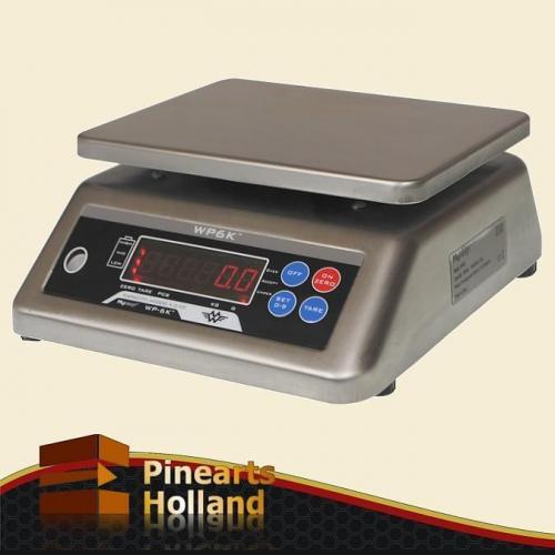 Waterproof RVS Bankweegschaal (6Kg x 0,5g) --- € 169,- !
