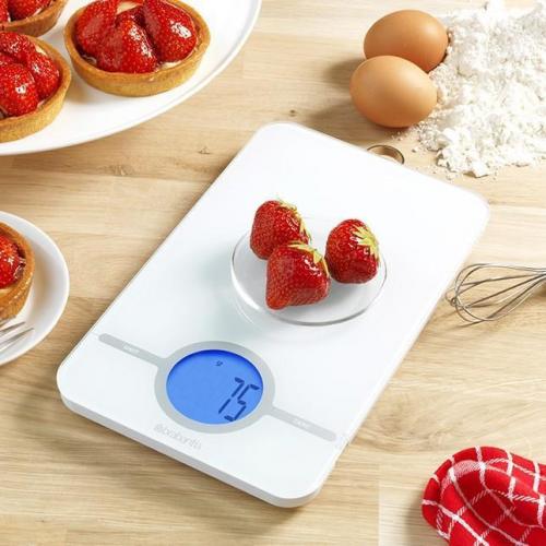 Digitale keukenweegschaal Brabantia Wit